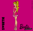 Dibujo Barbie Fashionista 6 pintado por _Danae_