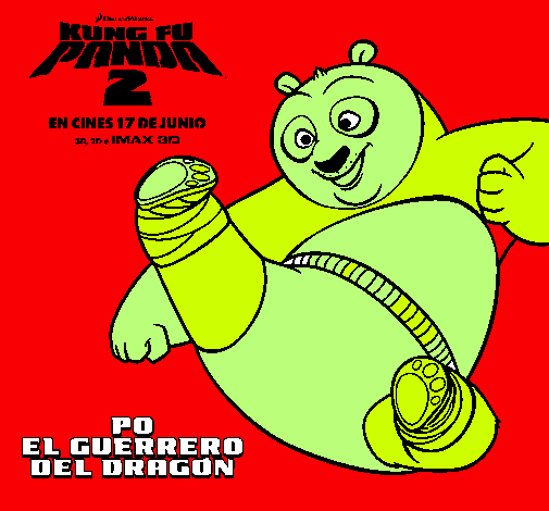 Po el guerrero del dragón