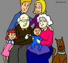 Dibujo Familia pintado por camilo_nava