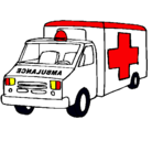 Dibujo Ambulancia pintado por Manolo01
