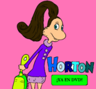 Dibujo Horton - Sally O'Maley pintado por alazne9
