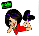 Dibujo Polly Pocket 13 pintado por natylla