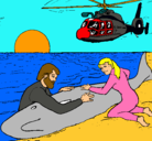 Dibujo Rescate ballena pintado por duende23