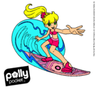 Dibujo Polly Pocket 4 pintado por lilona