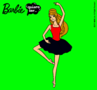 Dibujo Barbie bailarina de ballet pintado por linbaila