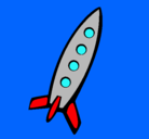 Dibujo Cohete II pintado por DIJUUI