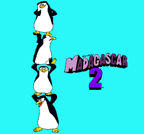 Madagascar 2 Pingüinos