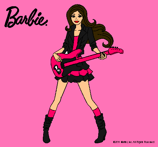 Barbie guitarrista