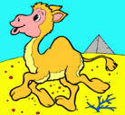 Dibujo Camello pintado por Alondrita