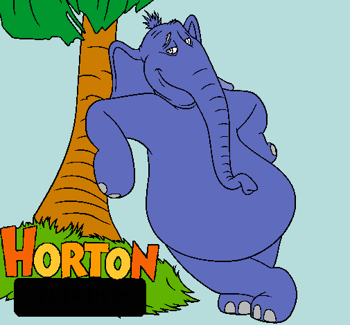 Dibujo Horton pintado por Aannddrree