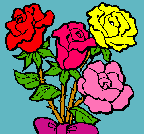 Ramo de rosas