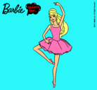 Dibujo Barbie bailarina de ballet pintado por ktfserty65