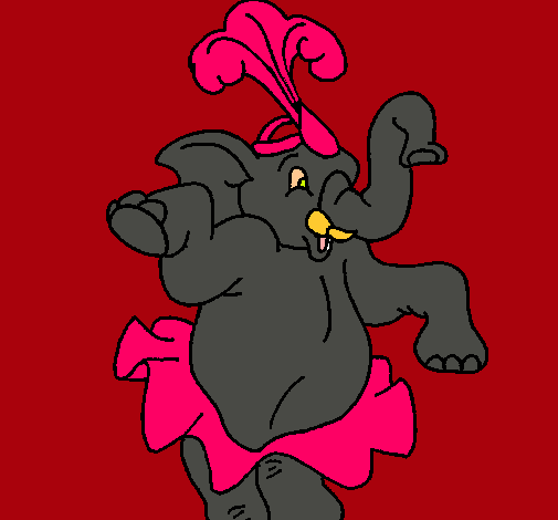 Elefante bailando