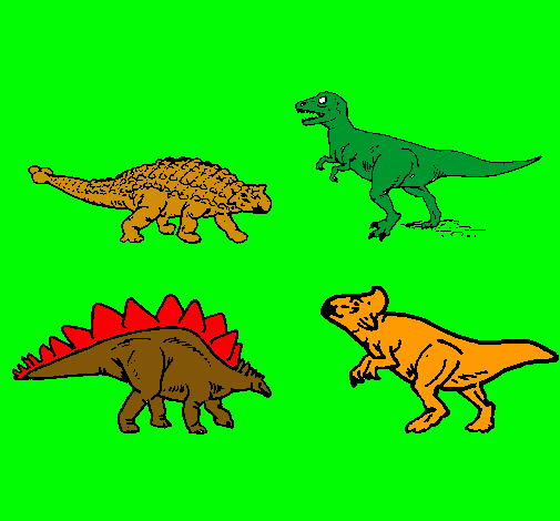 Dinosaurios de tierra