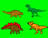 Dibujo Dinosaurios de tierra pintado por SNJVHD