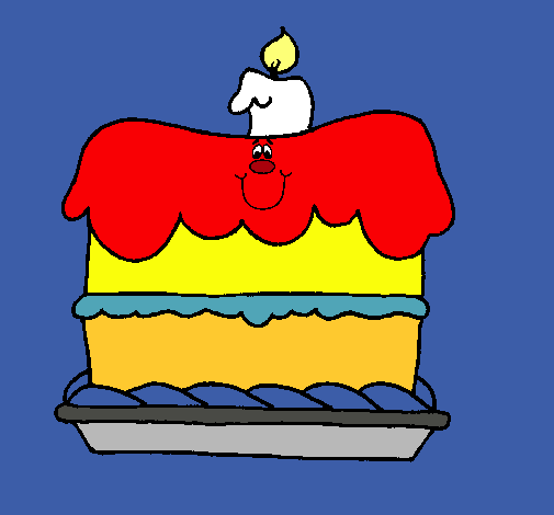 Pastel de cumpleaños