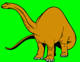 Dibujo Braquiosaurio II pintado por ivanko