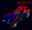 Dibujo Hot Wheels 7 pintado por josman