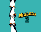 Dibujo Madagascar 2 Pingüinos pintado por silvestre