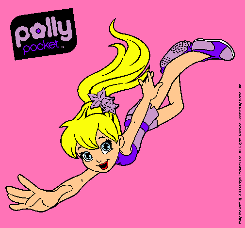 Dibujo Polly Pocket 5 pintado por Stawberry