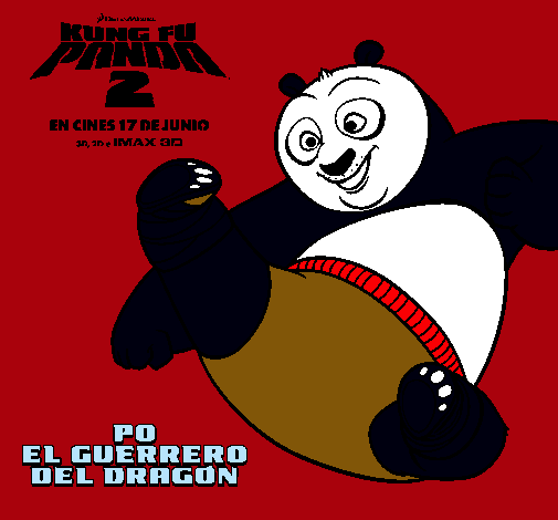 Po el guerrero del dragón