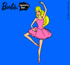 Dibujo Barbie bailarina de ballet pintado por Enara1