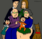 Dibujo Familia pintado por estherfeadel