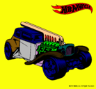 Dibujo Hot Wheels 6 pintado por supersergi