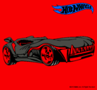 Dibujo Hot Wheels 3 pintado por onis