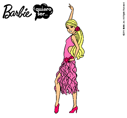 Barbie flamenca