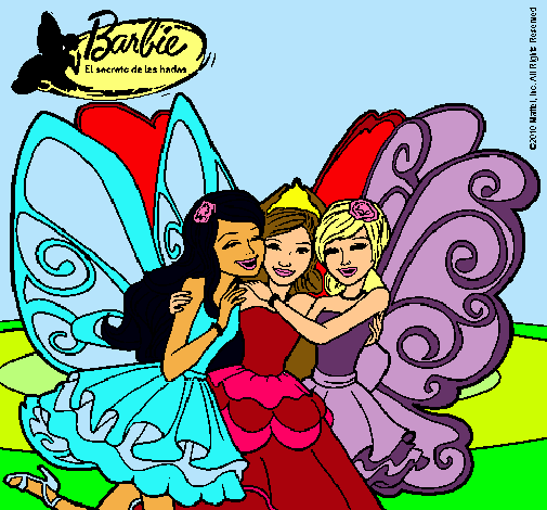 Barbie y sus amigas en hadas