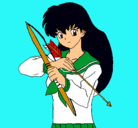 Dibujo Kagome pintado por maria2001