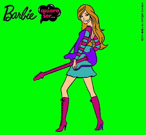 Barbie la rockera