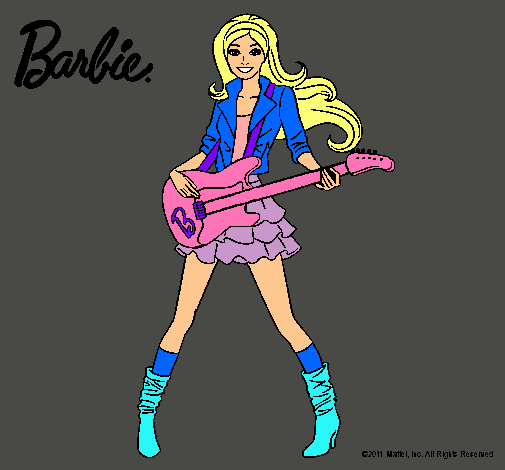 Barbie guitarrista