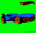 Dibujo Hot Wheels 3 pintado por amaro