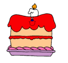 Dibujo Pastel de cumpleaños pintado por karen2011