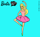 Dibujo Barbie bailarina de ballet pintado por ppppp