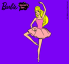 Dibujo Barbie bailarina de ballet pintado por lucialarubia