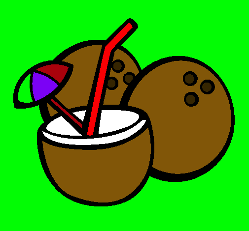 Cóctel de coco