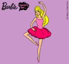 Dibujo Barbie bailarina de ballet pintado por anateresa