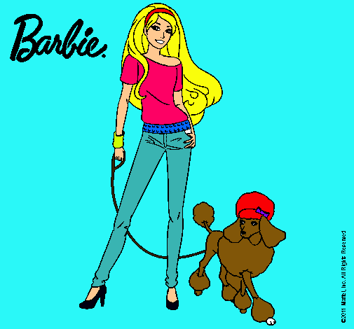 Barbie con look moderno