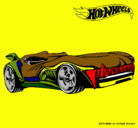 Dibujo Hot Wheels 3 pintado por isra11