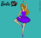 Dibujo Barbie bailarina de ballet pintado por victoria36