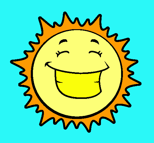 Sol sonriendo