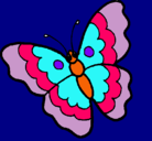 Dibujo Mariposa pintado por lindaoh741