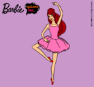 Dibujo Barbie bailarina de ballet pintado por NERE2002