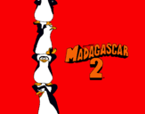 Dibujo Madagascar 2 Pingüinos pintado por sebasvilla