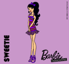 Dibujo Barbie Fashionista 6 pintado por tamiys