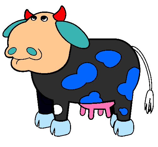 Vaca pensativa