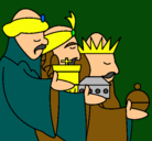 Dibujo Los Reyes Magos 3 pintado por culikitakati